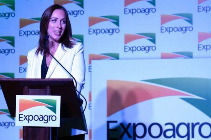 Expoagro: Vidal prometió avanzar con las emergencia si persiste la sequía