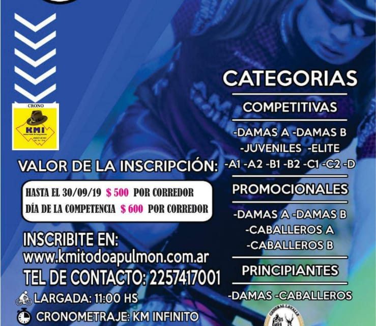 SE VIENE LA 2DA. EDICION RURAL BIKE  SEBASTIAN PODAZA 06-10-19- GENERAL LAVALLE