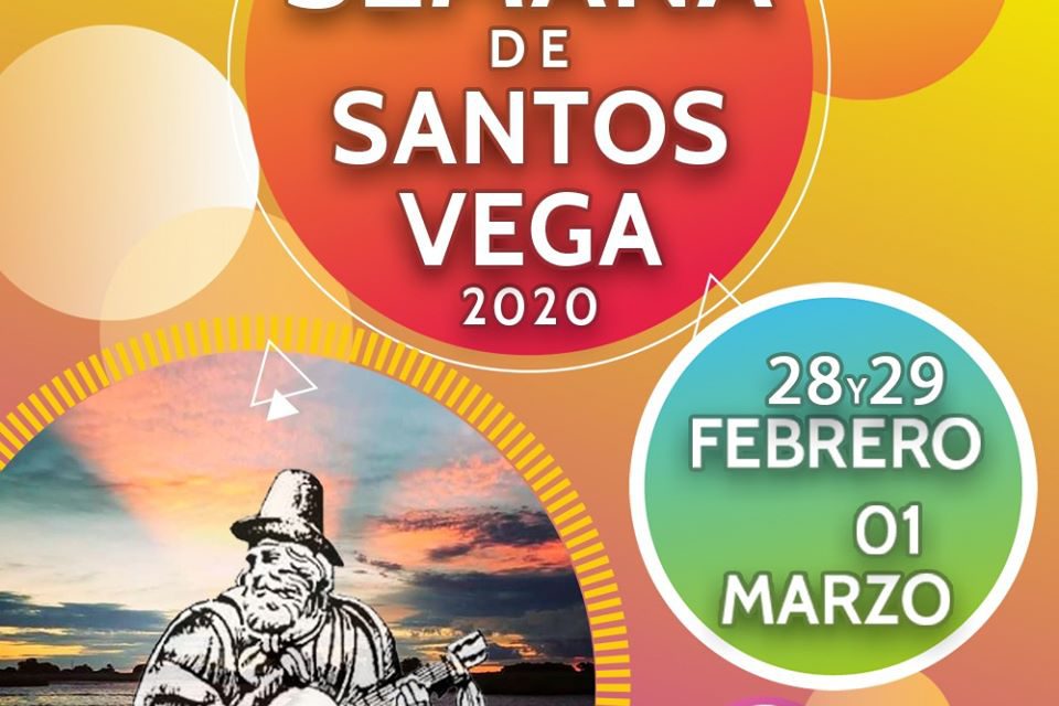 Confirmaron las fechas de la “Fiesta Nacional Semana de Santos Vega 2020