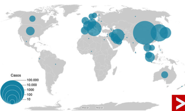 Coronavirus en vivo: mapa actualizado en tiempo real
