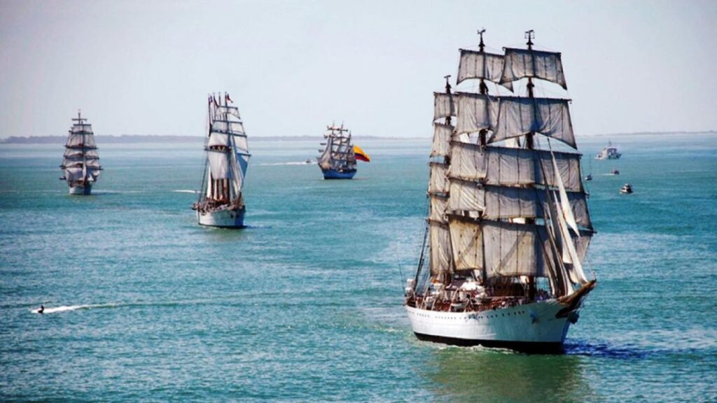Atracciones Marítimas Mar del Plata: hoy se realizará el desfile náutico de grandes veleros de «Velas Latinoamérica 2022»