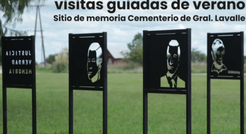 Aprovechá las visitas guiadas de verano para conocer el Sitio de la Memoria